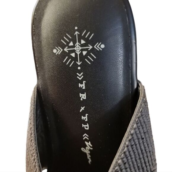 Free People Geometric Strap Platform Wedges - Picture 5 of 7